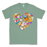 Sage Easter Love Classic Tee - CowhideDigitalArt