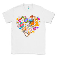 White Easter Love Classic Tee - CowhideDigitalArt