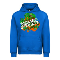 Cobalt Happy St. Patrick's Day Urban Hoodie - CowGirlArtShop