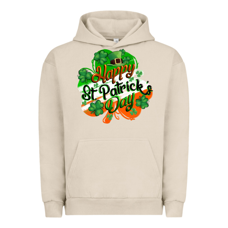 Happy St. Patrick's Day Urban Hoodie by CowGirlArtShop | Teevron
