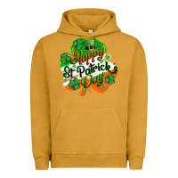 Pigment Peanut Butter Happy St. Patrick's Day Urban Hoodie - CowGirlArtShop