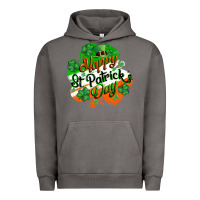 Pigment Tornado Happy St. Patrick's Day Urban Hoodie - CowGirlArtShop