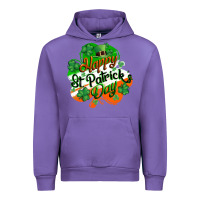 Tulip Happy St. Patrick's Day Urban Hoodie - CowGirlArtShop