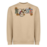 Mushroom western nurse Heavyweight Sweatshirt - BarkalooDesign