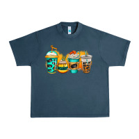 Midnight Navy ice hockey coffee Urban Heavy Tee - Jasminsmagicworld