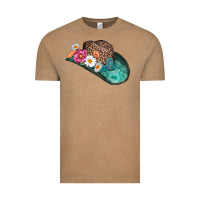 Vintage Coffee cowboy hat Vintage Tee - AdoDesignShop