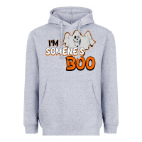 Heather Grey I'm Someone's Boo Halloween Heavyweight Hoodie - Bettercallsaul