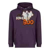 Plum I'm Someone's Boo Halloween Heavyweight Hoodie - Bettercallsaul
