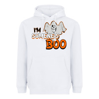 White I'm Someone's Boo Halloween Heavyweight Hoodie - Bettercallsaul
