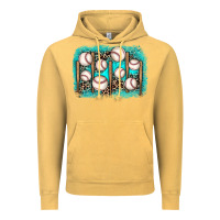 Vintage Mustard baseball background Vintage Hoodie - JahusDesignShop