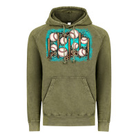 Vintage Olive baseball background Vintage Hoodie - JahusDesignShop