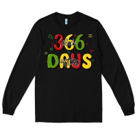 Black 366 days black history Long Sleeve Tee - MaliasSmallBusiness