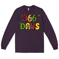 Plum 366 days black history Long Sleeve Tee - MaliasSmallBusiness