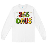 White 366 days black history Long Sleeve Tee - MaliasSmallBusiness