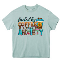 Arona fueled by coffee and anxiety Heavy Core Tee - Zillion Design Studio