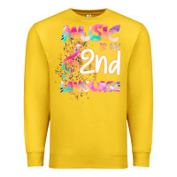 Lemon Cool I Love Music Shirt Gifts Music Is My Second Language Premium Sweatshirt - Bettercallsaul