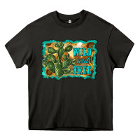 Asphalt wild and free cactus Heavy Core Tee - RanaPortraitStore