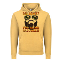 Vintage Mustard dad jokes you mean rad jokes Vintage Hoodie - Artiststas