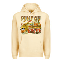 Pina Colada Pumpkin farm with truck Premium Hoodie - texasbilliewilder