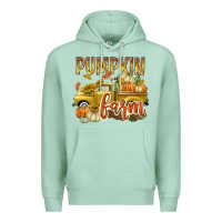 Seafoam Pumpkin farm with truck Premium Hoodie - texasbilliewilder