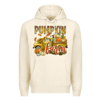 Tofu Pumpkin farm with truck Premium Hoodie - texasbilliewilder