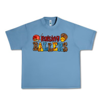 Pebble Blue raising ballers Urban Heavy Tee - AdoDesignShop