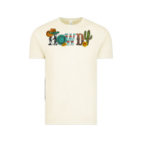 Vintage Arctic howdy with cowboy hat and cactus Vintage Tee - Artiststas