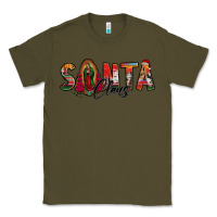 Army Green santa claus lady of guadalupe Classic Tee - Jasminsmagicworld