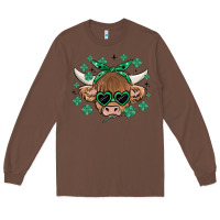 Chestnut st patrick's day cow Long Sleeve Tee - MaliasSmallBusiness