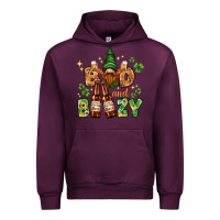 Mauve Wine St. Patrick's Bad and boozy with gnome Urban Hoodie - HowdyJamesFarm