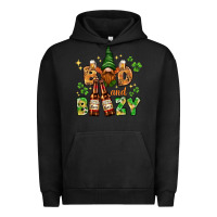 Pigment Black St. Patrick's Bad and boozy with gnome Urban Hoodie - HowdyJamesFarm