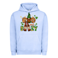 St. Patrick's Bad And Boozy With Gnome Urban Hoodie | Teevron