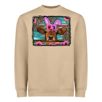 Mushroom easter floral leopard cow Heavyweight Sweatshirt - Jasminsmagicworld