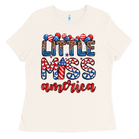 Bone little miss America Ladies Tee - Zillion Design Studio