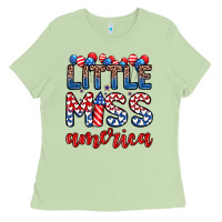 Matcha little miss America Ladies Tee - Zillion Design Studio