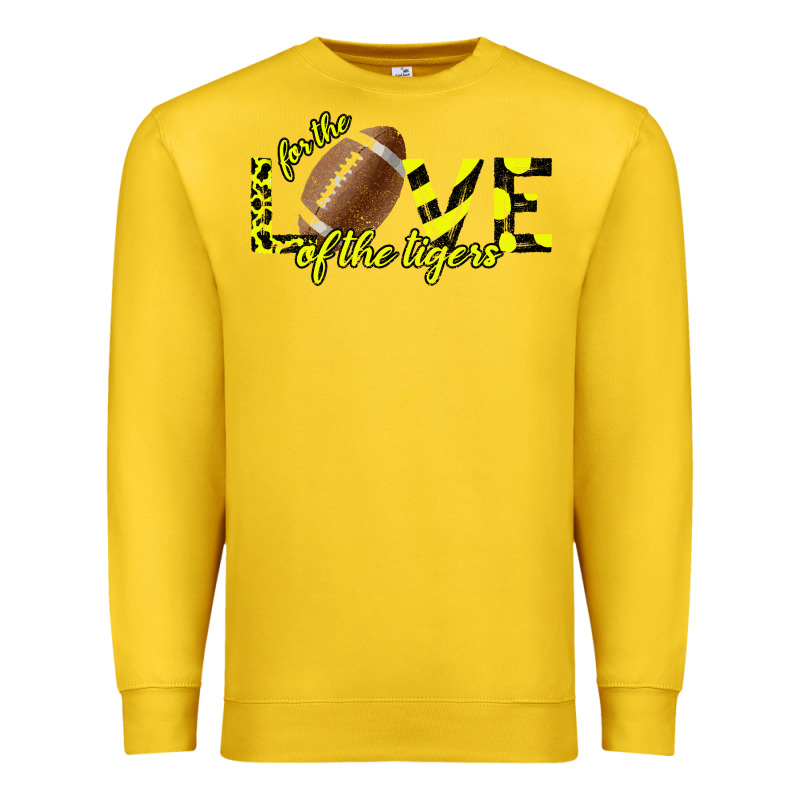 Love Of The Tigers Premium Sweatshirt by Bettercallsaul | Teevron
