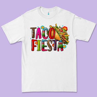 Taco Fiesta Premium Tee Designed By Cts Tumbler Store
