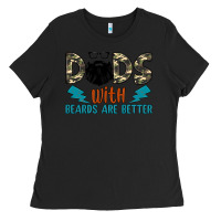 Black dads with beards are better Ladies Tee - JahusDesignShop