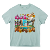 Arona drink happy thoughts Heavy Core Tee - Zillion Design Studio