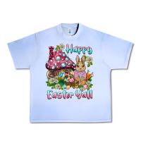 Grape Ice happy easter y'all rabbit Urban Heavy Tee - BarkalooDesign