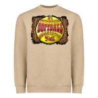 Mushroom it's softball y'all Heavyweight Sweatshirt - LillyAllenDesigns