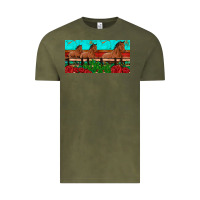 Vintage Olive horses roses ann cactuses license plate Vintage Tee - Artiststas