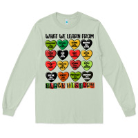 Matcha what we learn from black history Long Sleeve Tee - MaliasSmallBusiness