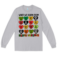Moon Dust what we learn from black history Long Sleeve Tee - MaliasSmallBusiness