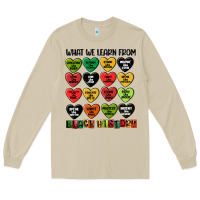 Mushroom what we learn from black history Long Sleeve Tee - MaliasSmallBusiness
