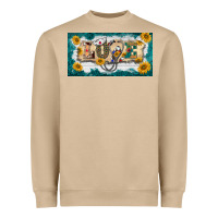 Mushroom western love nurse license plate template Heavyweight Sweatshirt - BarkalooDesign