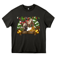 Asphalt christmas donkey candy house Heavy Core Tee - BarkalooDesign