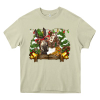 Mossy christmas donkey candy house Heavy Core Tee - BarkalooDesign