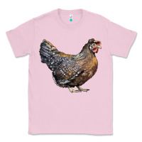 Bubblegum Pink Cream Legbar Chicken Classic Tee - LillyAllenDesigns