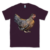 Plum Cream Legbar Chicken Classic Tee - LillyAllenDesigns